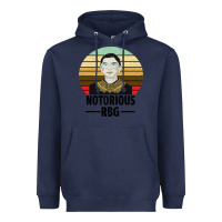 Navy Notorious RBG Heavyweight Hoodie - Bettercallsaul
