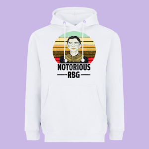 Notorious Rbg Heavyweight Hoodie Designed By Bettercallsaul