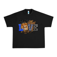 Black For The Love Of The Lions Urban Heavy Tee - LillyAllenDesigns