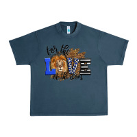 Midnight Navy For The Love Of The Lions Urban Heavy Tee - LillyAllenDesigns