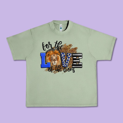 For The Love Of The Lions Urban Heavy Tee Designed By Lillyallendesigns