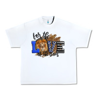 White For The Love Of The Lions Urban Heavy Tee - LillyAllenDesigns