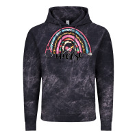 Cloud Black western nurse rainbow Vintage Hoodie - RanaPortraitStore