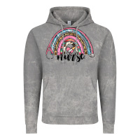 Cloud Rock western nurse rainbow Vintage Hoodie - RanaPortraitStore