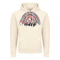 Vintage Artic western nurse rainbow Vintage Hoodie - RanaPortraitStore