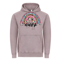 Vintage Zinc western nurse rainbow Vintage Hoodie - RanaPortraitStore