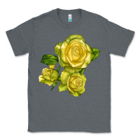Charcoal Heather st. patrick rose Classic Tee - LillyAllenDesigns