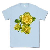 Dusty Blue st. patrick rose Classic Tee - LillyAllenDesigns