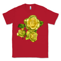 Red st. patrick rose Classic Tee - LillyAllenDesigns