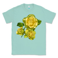 Seafoam st. patrick rose Classic Tee - LillyAllenDesigns