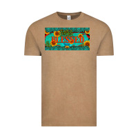 Vintage Coffee blessed turquoise gemstone cactus and sunflower licanse plate Vintage Tee - Artiststas