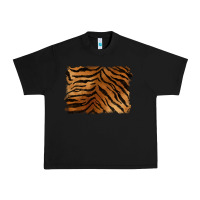 Black handdrawn tiger pattern background Urban Heavy Tee - BarkalooDesign