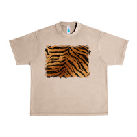 Handdrawn Tiger Pattern Background Urban Heavy Tee | Teevron