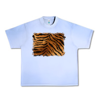 Grape Ice handdrawn tiger pattern background Urban Heavy Tee - BarkalooDesign