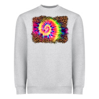 Heather Grey tie die background Heavyweight Sweatshirt - BarkalooDesign