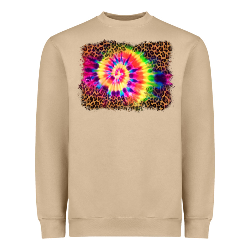 Tie Die Background Heavyweight Sweatshirt by BarkalooDesign | Teevron