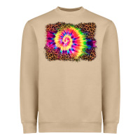 Mushroom tie die background Heavyweight Sweatshirt - BarkalooDesign