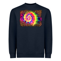 Navy tie die background Heavyweight Sweatshirt - BarkalooDesign