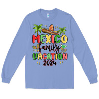 Colony Blue mexico family vacation 2024 Long Sleeve Tee - MaliasSmallBusiness