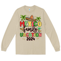 Mushroom mexico family vacation 2024 Long Sleeve Tee - MaliasSmallBusiness