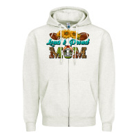 Western Loud And Proud Mom Zipper Hoodie | Teevron