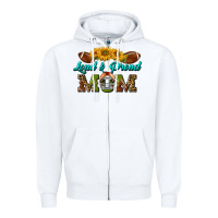 White Western Loud And Proud Mom Zipper Hoodie - BundleAndBundleShop