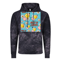 Cloud Black back to school seamless pattern Vintage Hoodie - BundleAndBundleShop