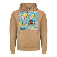 Vintage Camel back to school seamless pattern Vintage Hoodie - BundleAndBundleShop