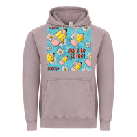 Vintage Zinc back to school seamless pattern Vintage Hoodie - BundleAndBundleShop