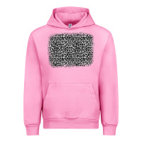Fuchsia Pink grey leopard background Urban Hoodie - OliviaCreatesArt