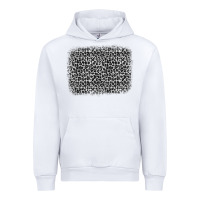 White grey leopard background Urban Hoodie - OliviaCreatesArt
