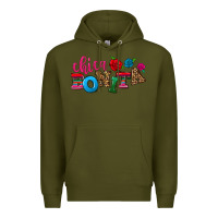 Army Green Chica bonita Premium Hoodie - NancyCooperArtShop