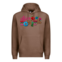 Chestnut Chica bonita Premium Hoodie - NancyCooperArtShop
