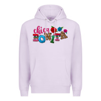Lilac Chica bonita Premium Hoodie - NancyCooperArtShop