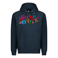 Navy Chica bonita Premium Hoodie - NancyCooperArtShop