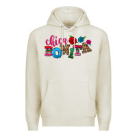 Oatmeal Heather Chica bonita Premium Hoodie - NancyCooperArtShop