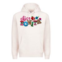Pale Pink Chica bonita Premium Hoodie - NancyCooperArtShop
