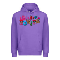 Purple Chica bonita Premium Hoodie - NancyCooperArtShop