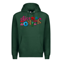 Sports Green Chica bonita Premium Hoodie - NancyCooperArtShop