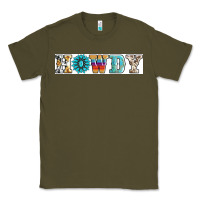 Army Green howdy Classic Tee - AdoDesignShop