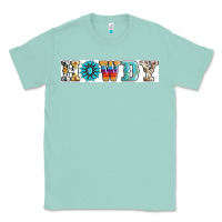 Seafoam howdy Classic Tee - AdoDesignShop