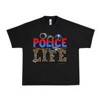 Black police life Urban Heavy Tee - AdoDesignShop