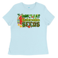Baby Blue dont eat watermelon seeds with summer Ladies Tee - texasbilliewilder