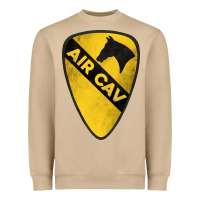 Mushroom 1st cavalry division air cav Heavyweight Sweatshirt - Jasminsmagicworld