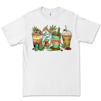 White highly caffeinated coffee cups Premium Tee - Zillion Design Studio