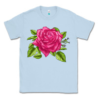 Dusty Blue perfume delight rose Classic Tee - LillyAllenDesigns