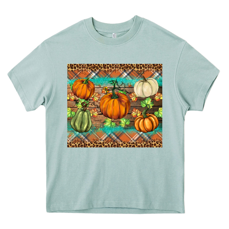 Fall Pumpkin Heavy Core Tee by BarkalooDesign | Teevron