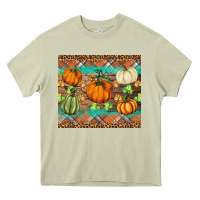 Mossy fall pumpkin Heavy Core Tee - BarkalooDesign