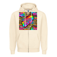 Sandshell Pride LGBTQ+ Proud Mom With Leoapard Patterns Zipper Hoodie - BundleAndBundleShop