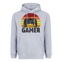 Heather Grey Gamer Heavyweight Hoodie - Bettercallsaul